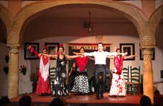 Espetáculo flamenco no tablao El Cardenal